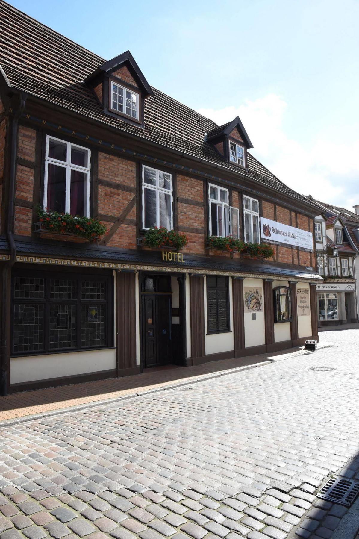Weinhaus Woehler Otel Schwerin  Dış mekan fotoğraf