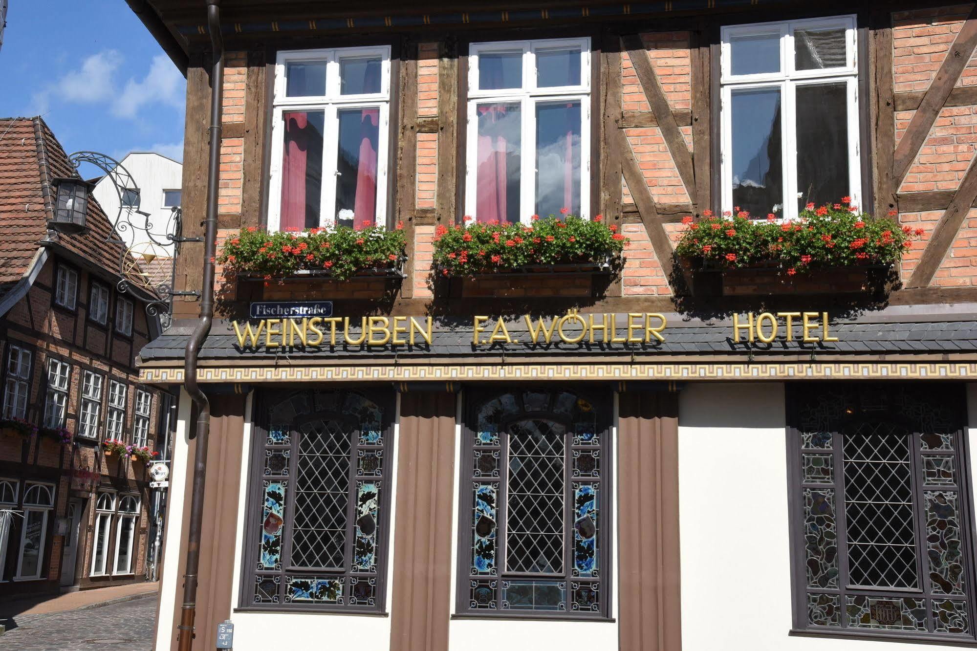 Weinhaus Woehler Otel Schwerin  Dış mekan fotoğraf