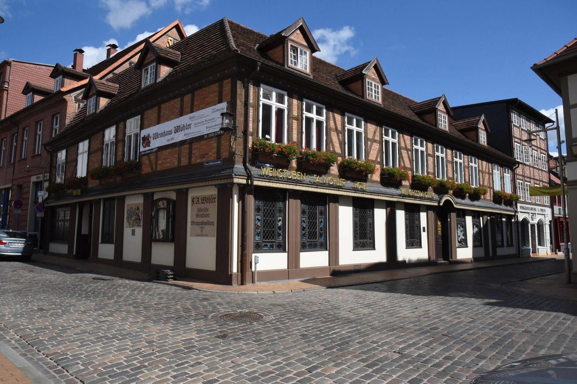 Weinhaus Woehler Otel Schwerin  Dış mekan fotoğraf